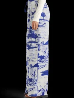 New Scotch & Soda Eleni printed pyjama pant JourneyoftheFreeMindBlue