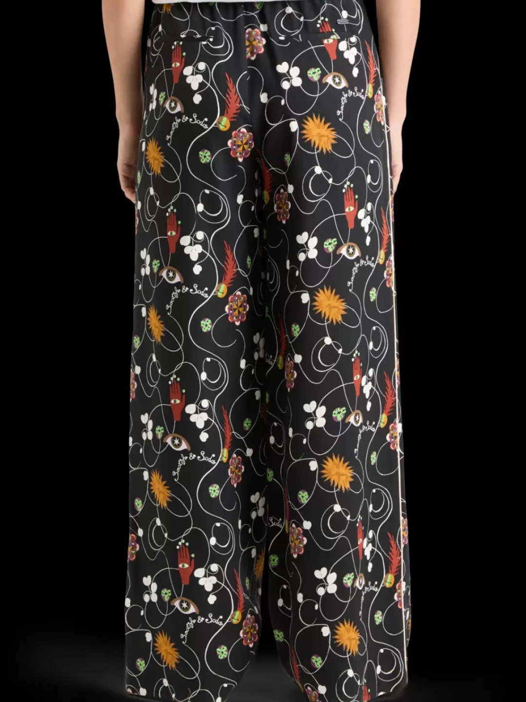 New Scotch & Soda ELENI WIDE LEG PYJAMA PANT FreeMind