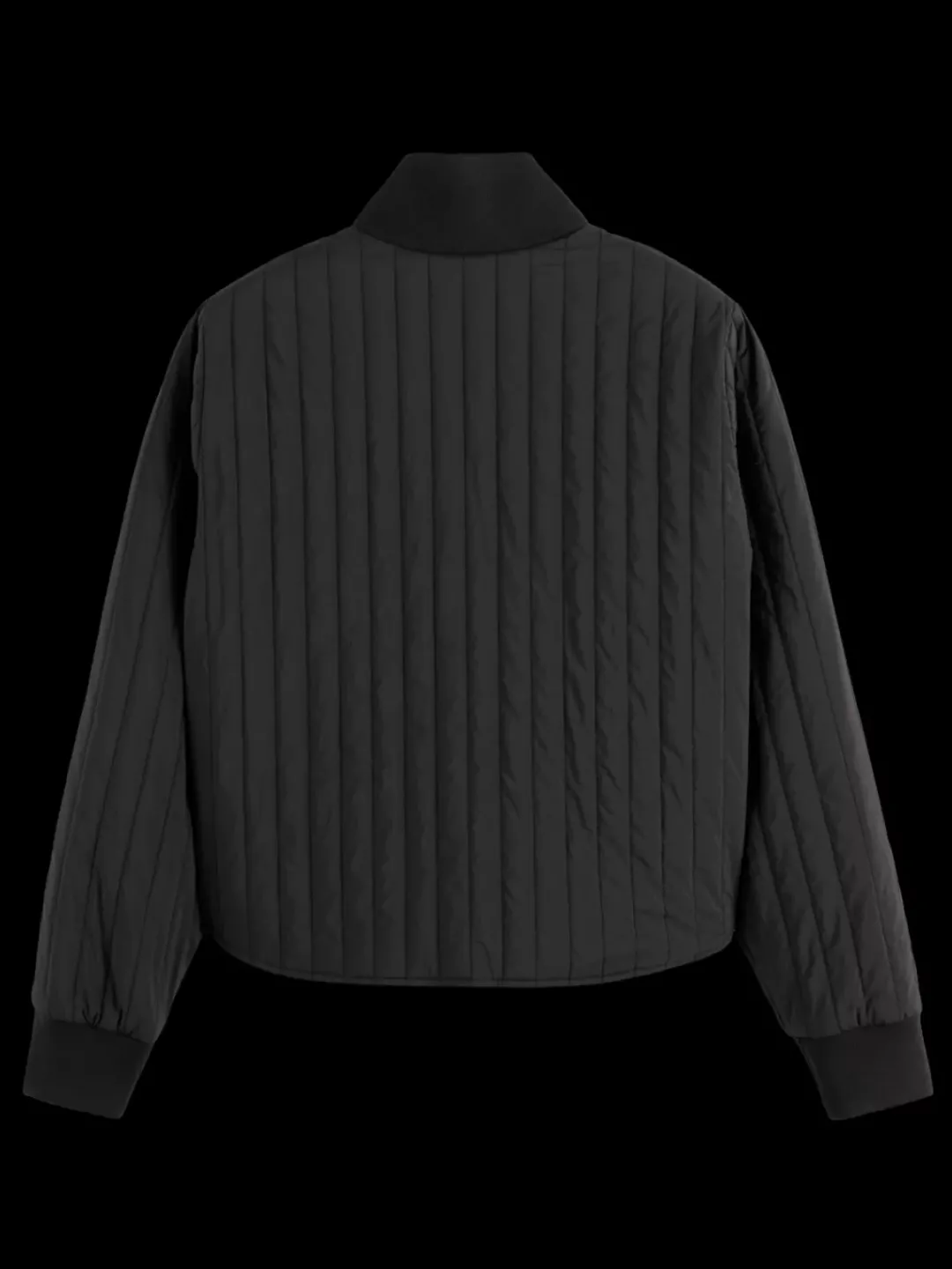 Discount Scotch & Soda ELEVATED REVERSIBLE BOMBER EveningBlack