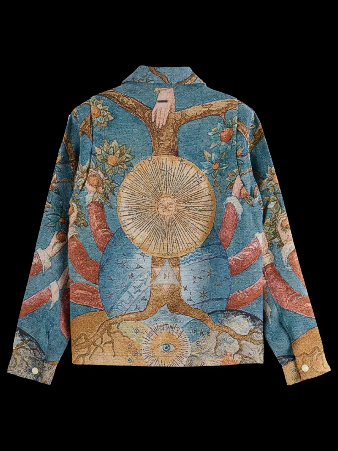 Fashion Scotch & Soda EMBASSY OF THE FREE MIND COACH JACKET EmbassyTreeAOP