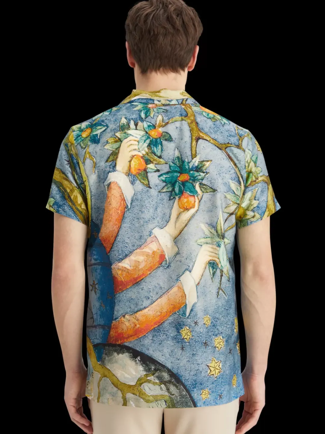 Best Scotch & Soda EMBASSY OF THE FREE MIND PRINTED SHIRT EmbassyAOP