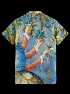 Best Scotch & Soda EMBASSY OF THE FREE MIND PRINTED SHIRT EmbassyAOP