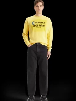 Clearance Scotch & Soda EMBASSY OF THE FREE MIND SWEATSHIRT Candlelight