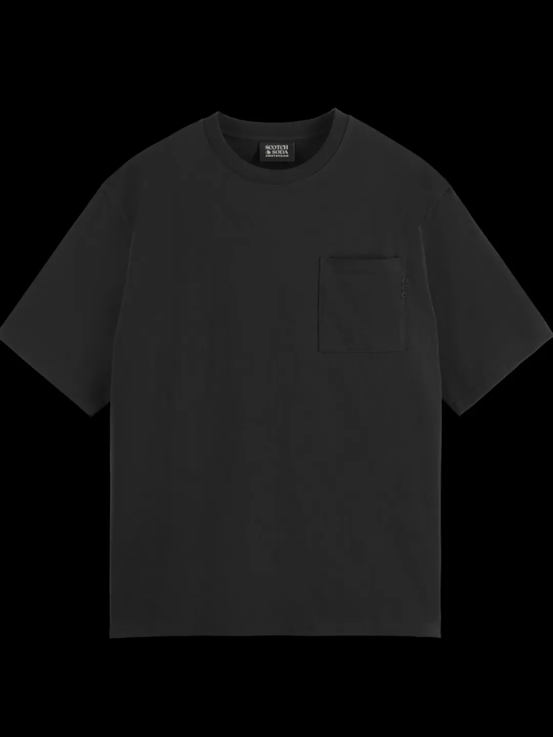 Discount Scotch & Soda Essential - 3 CROSSES LOOSE FIT POCKET T-SHIRT