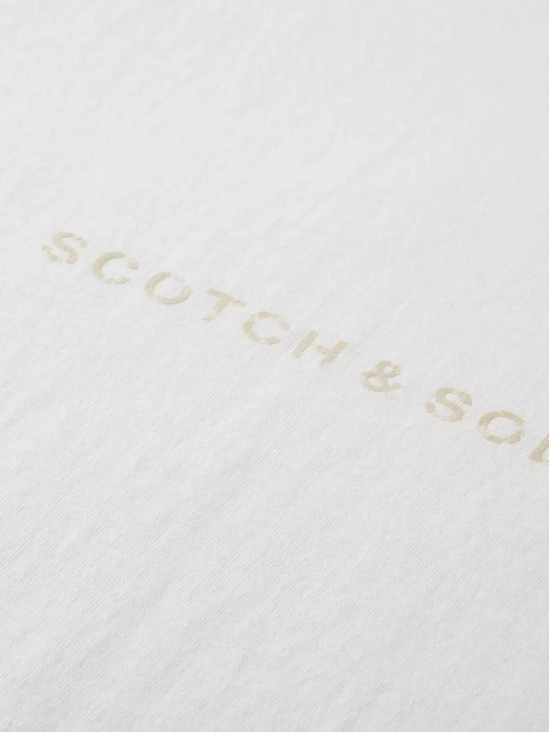 Discount Scotch & Soda Essential - logo front chest t-shirt