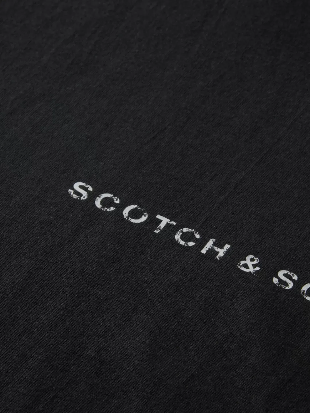 Discount Scotch & Soda Essential - logo front chest t-shirt