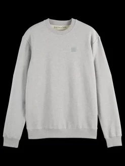 Discount Scotch & Soda Essential - LOGO SWEATSHIRT