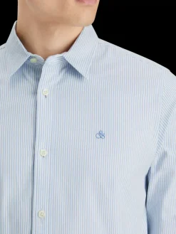 Clearance Scotch & Soda Essential - OXFORD STRIPE BlueStripe