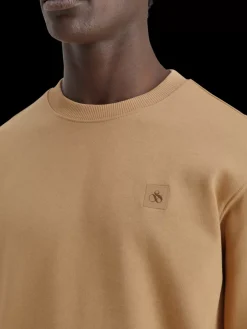 Outlet Scotch & Soda Essential badge crew sweat
