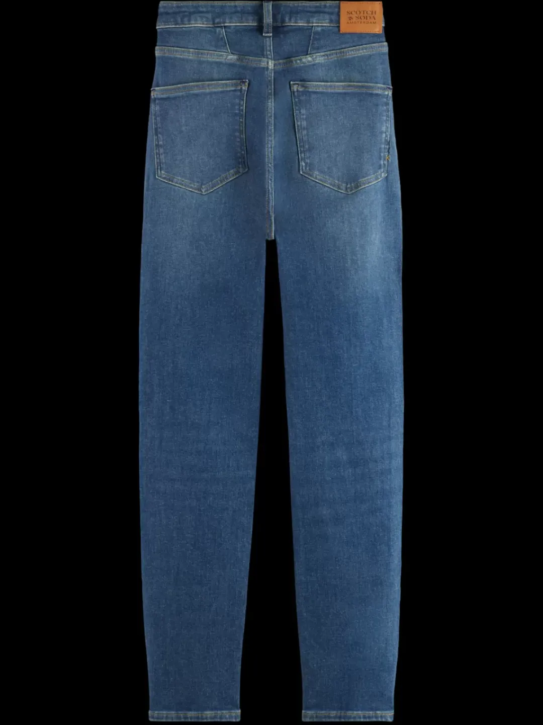 Clearance Scotch & Soda Essential HIGH FIVE SUPER STRETCH SLIM JEANS - CLASSIC BLUE ClassicBlue