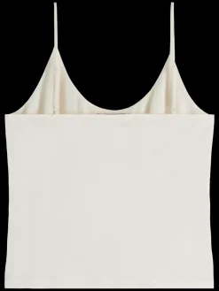 Discount Scotch & Soda Essential JERSEY WOVEN TANK