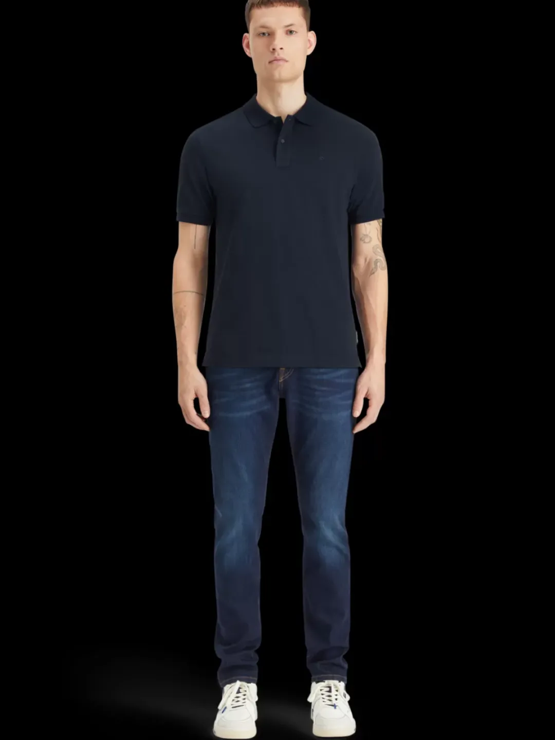 Best Scotch & Soda Essential Logo pique polo