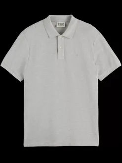 Best Scotch & Soda Essential Logo pique polo