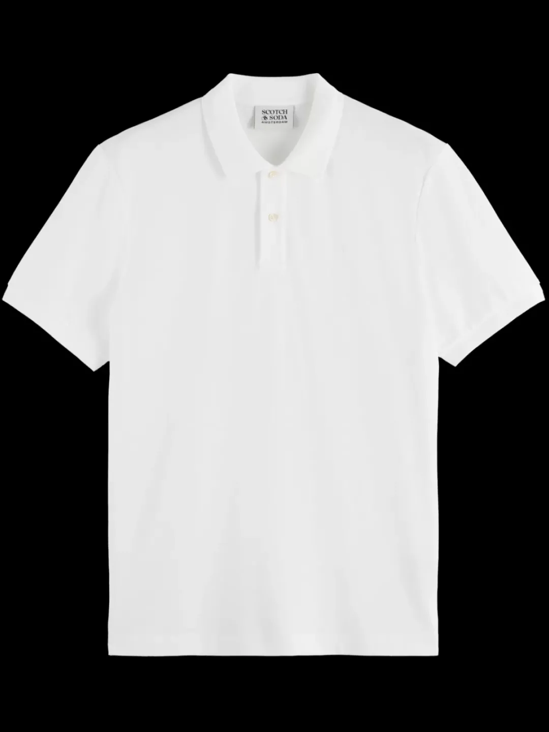 Best Scotch & Soda Essential Logo pique polo