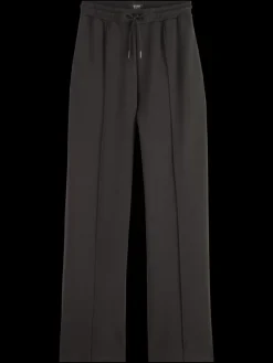 Outlet Scotch & Soda Essential MODAL STRAIGHT LEG SWEAT PANT Black