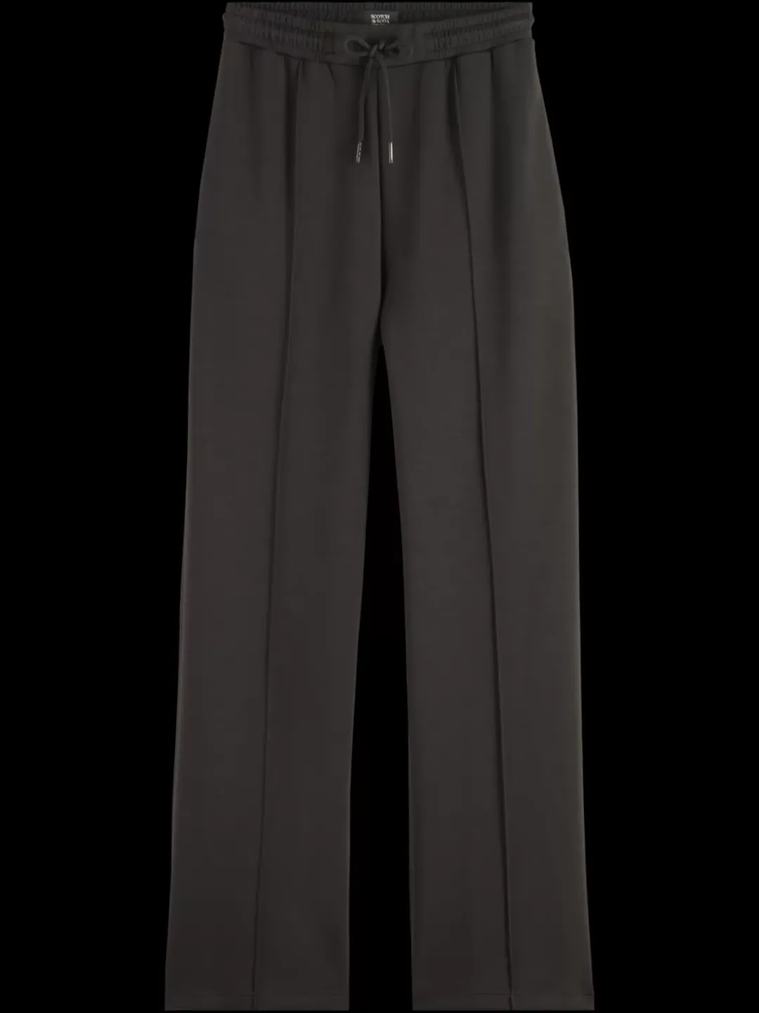 Outlet Scotch & Soda Essential MODAL STRAIGHT LEG SWEAT PANT Black