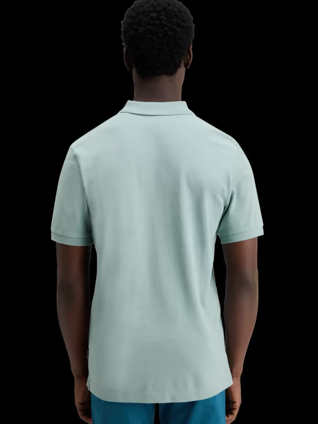 Sale Scotch & Soda Essential organic cotton pique polo BayBlue
