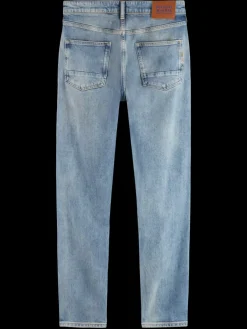 New Scotch & Soda Essential RALSTON IN ORGANIC COTTON AQUA BLUE AquaBlue