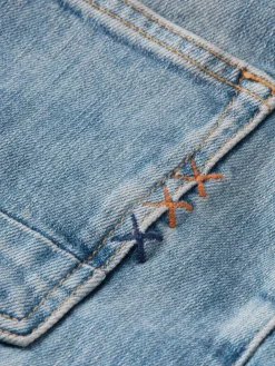 New Scotch & Soda Essential RALSTON IN ORGANIC COTTON AQUA BLUE AquaBlue