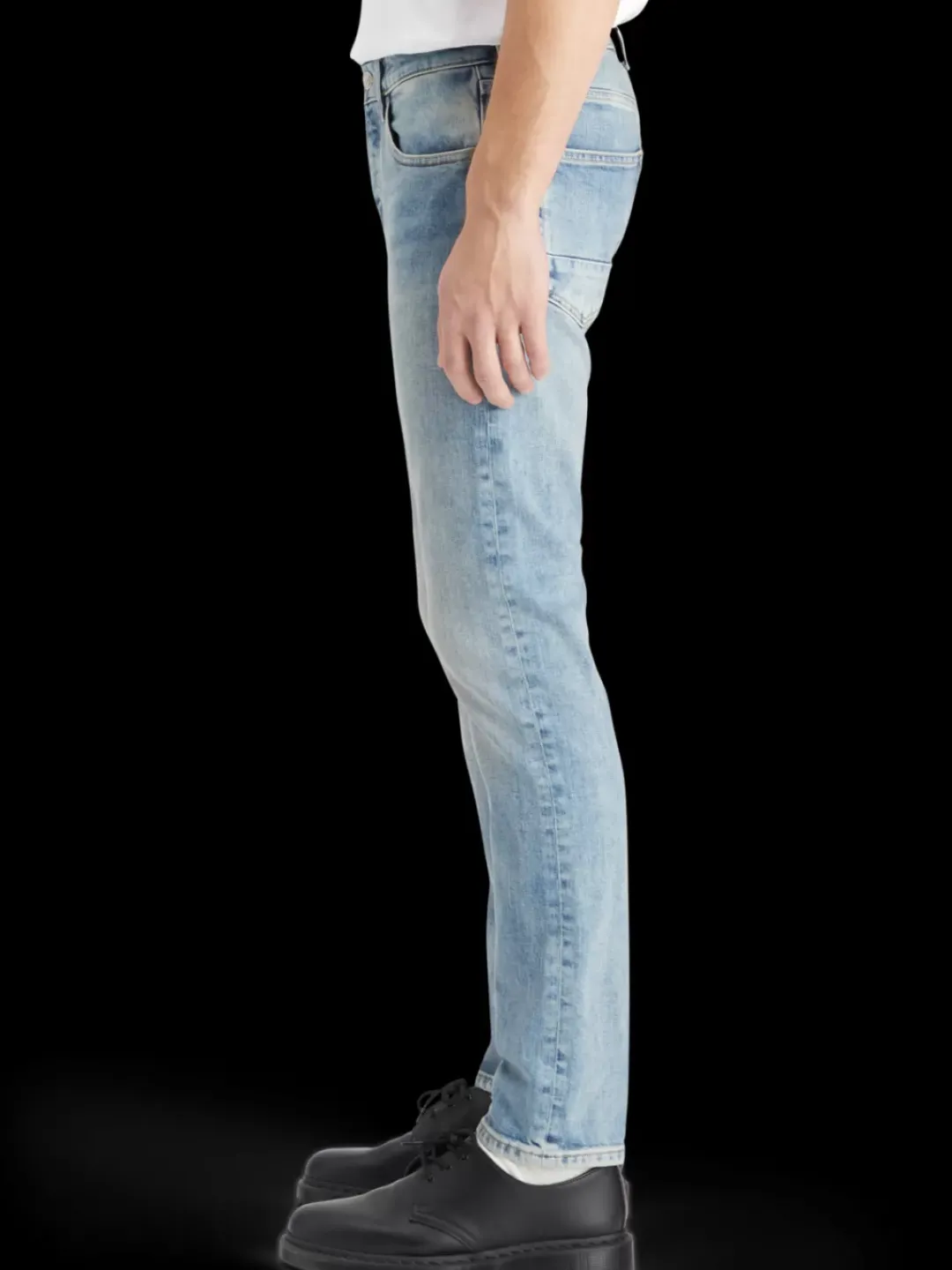 New Scotch & Soda Essential RALSTON IN ORGANIC COTTON AQUA BLUE AquaBlue