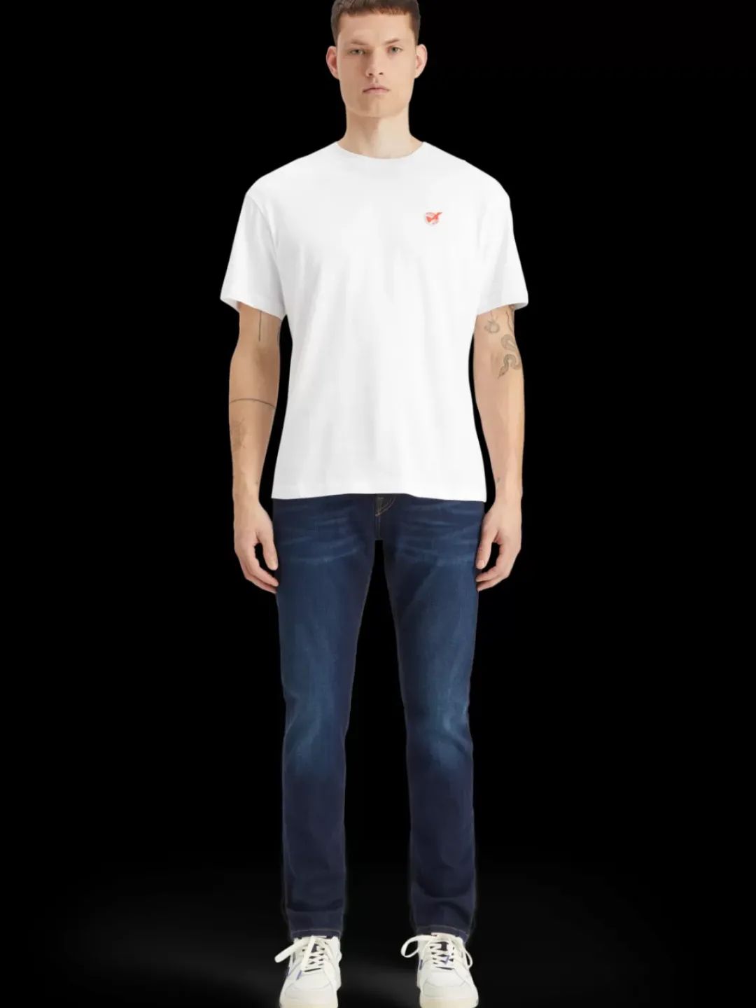 Hot Scotch & Soda Essential Ralston Regular slim jeans - Beaten Blue BeatenBlue