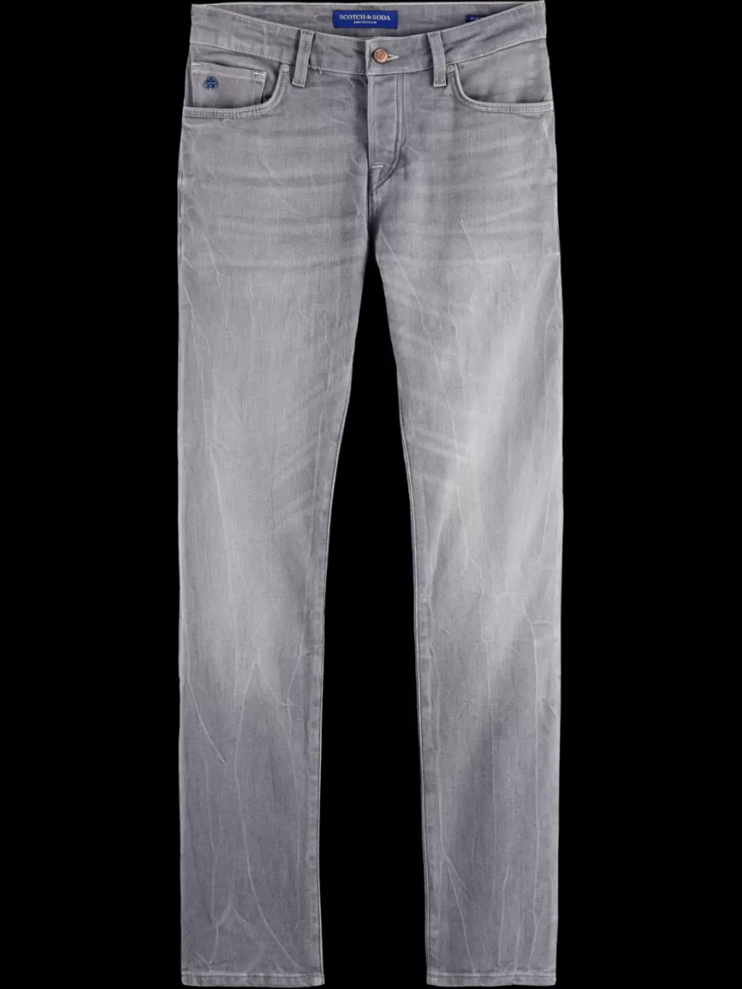 Fashion Scotch & Soda Essential Ralston regular slim jeans - Grey Sands GreySands