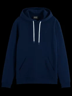 Best Scotch & Soda Essential Regular fit logo hoodie Night