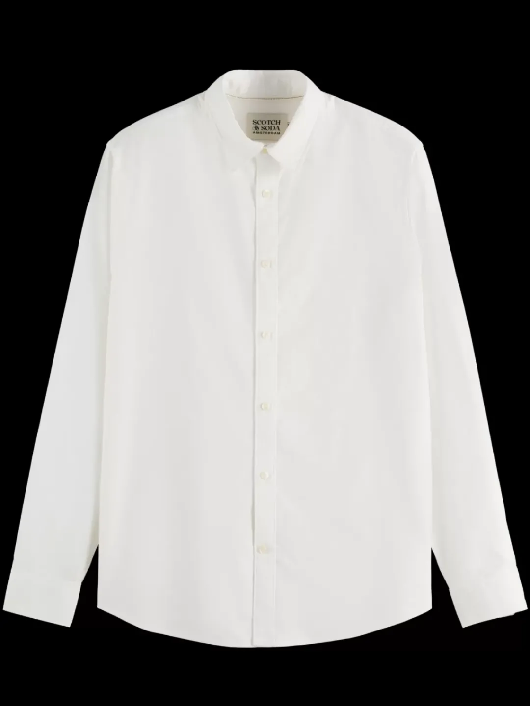 Best Scotch & Soda Essential Regular fit Oxford solid shirt
