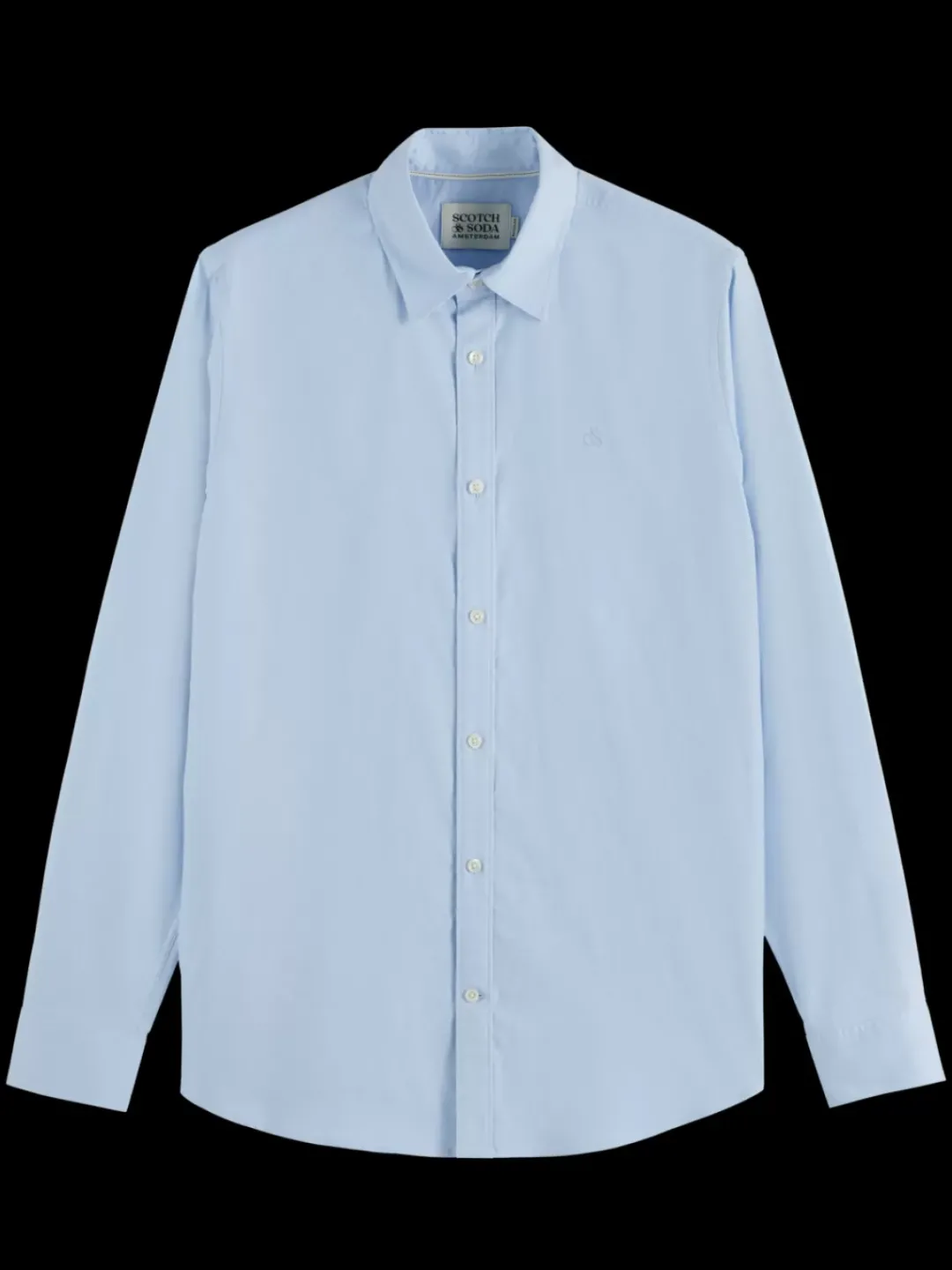Best Scotch & Soda Essential Regular fit Oxford solid shirt
