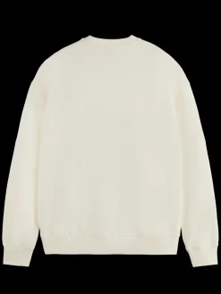 Outlet Scotch & Soda Essential Relaxed fit logo sweatshirt