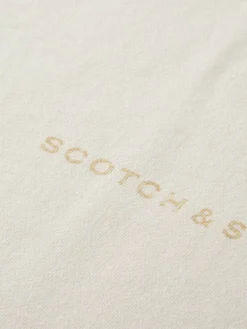 Outlet Scotch & Soda Essential Relaxed fit logo sweatshirt