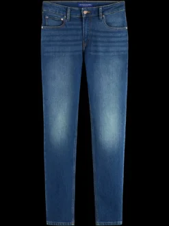 Online Scotch & Soda Essential SKIM SKINNY JEANS   CLASSIC BLUE ClassicBlue