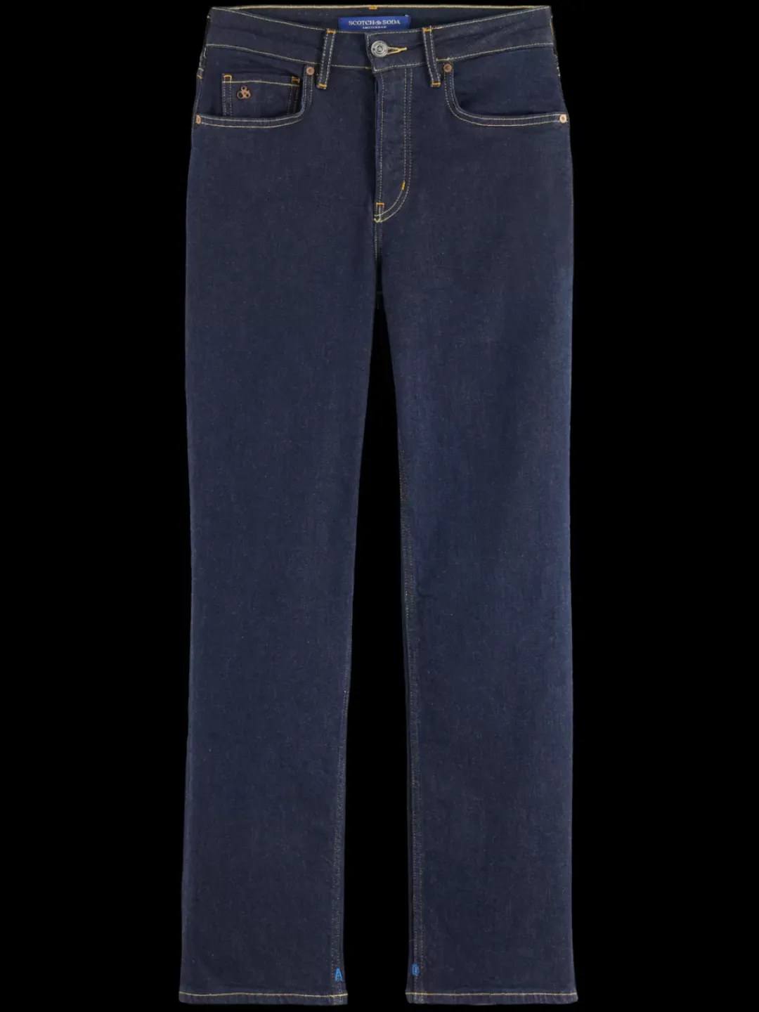 Sale Scotch & Soda Essential SKY STRAIGHT FIT JEANS - CLEAN BLUE CleanBlue