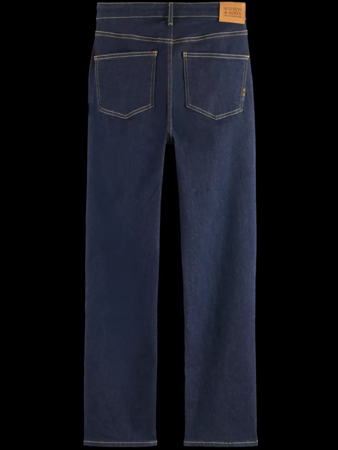 Sale Scotch & Soda Essential SKY STRAIGHT FIT JEANS - CLEAN BLUE CleanBlue