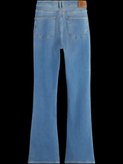 Outlet Scotch & Soda Essential THE CHARM FLARED JEANS  BLUE SCENE BlueScene