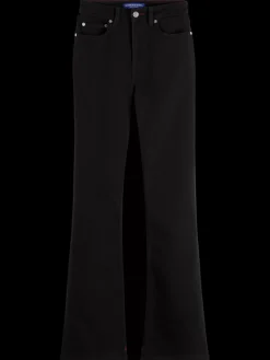 Sale Scotch & Soda Essential THE CHARM FLARED JEANS  STAY BLACK StayBlack