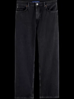 Outlet Scotch & Soda Essential The pitch loose fit jeans - Black Buzz BlackBuzz