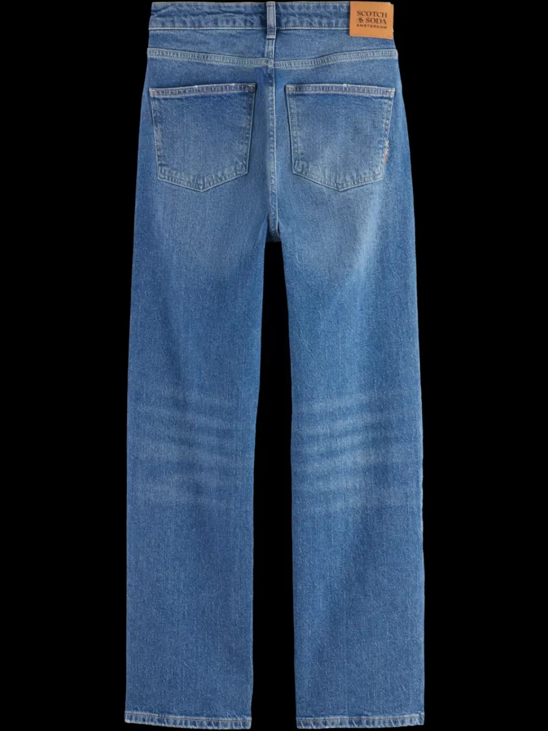 Fashion Scotch & Soda Essential THE SKY STRAIGHT JEANS - BLUE DREAM CleanBlue