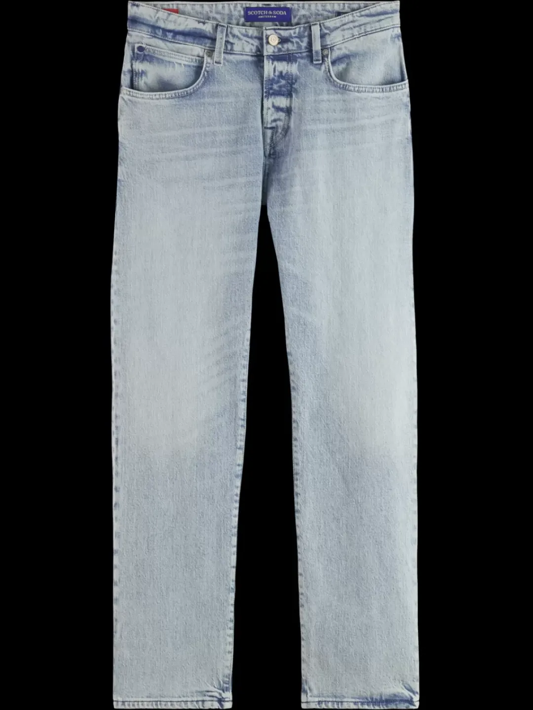 Hot Scotch & Soda Essential the zee straight jeans blue story BlueStory