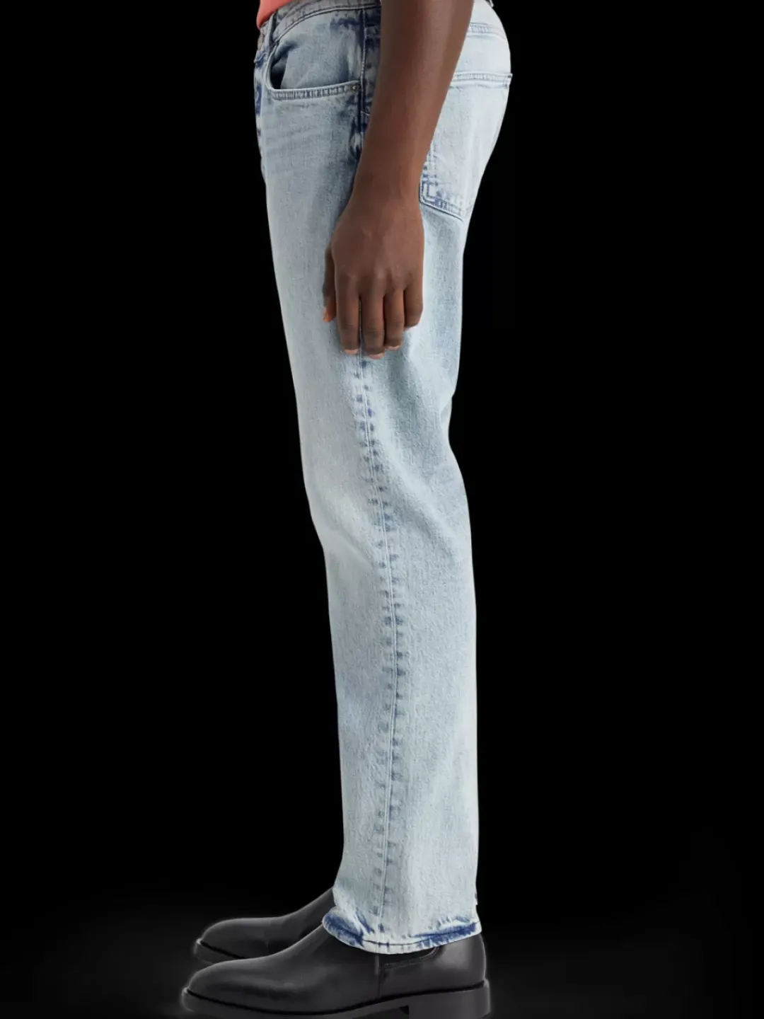 Hot Scotch & Soda Essential the zee straight jeans blue story BlueStory