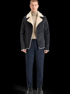 Hot Scotch & Soda FAUX SHEERLING JACKET Black