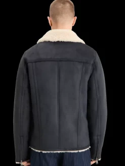 Hot Scotch & Soda FAUX SHEERLING JACKET Black