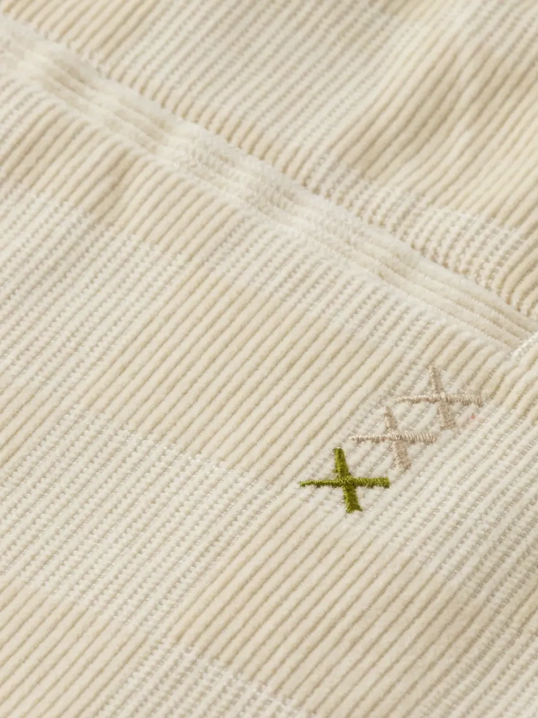 New Scotch & Soda Fave - check-patterned corduroy jogger Parchment