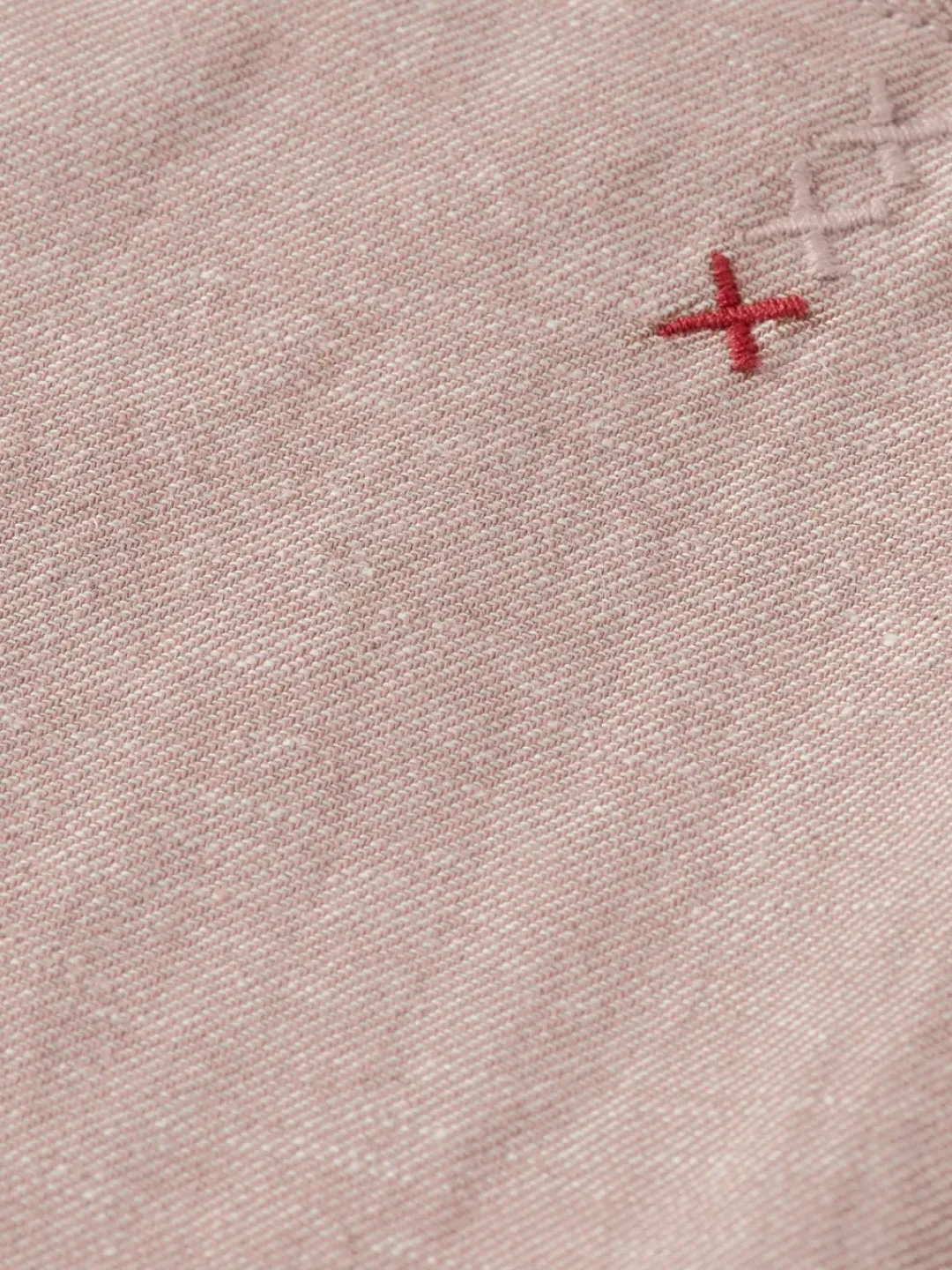 Clearance Scotch & Soda Fave - cotton/linen twill bermuda Driftwood