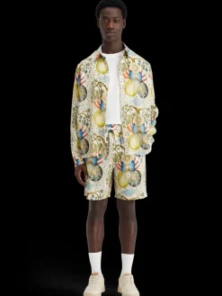 New Scotch & Soda FAVE - PRINTED EMBASSY OF THE FREE MIND BERMUDA SHORT EmbassyAOP