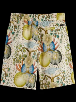 New Scotch & Soda FAVE - PRINTED EMBASSY OF THE FREE MIND BERMUDA SHORT EmbassyAOP