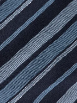 Hot Scotch & Soda Fitted double breasted striped blazer BlueSchoolStripe