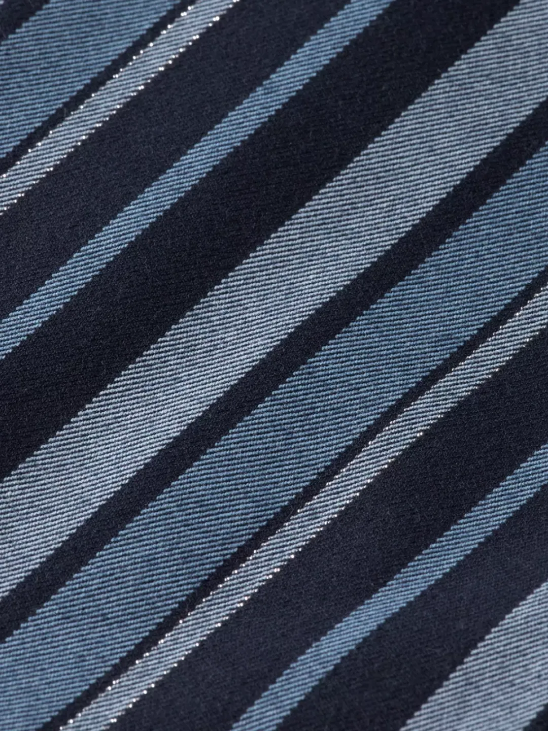Hot Scotch & Soda Fitted double breasted striped blazer BlueSchoolStripe