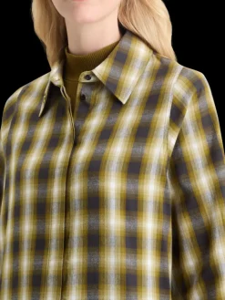 Online Scotch & Soda FLANNEL SHIRT OliveCheck