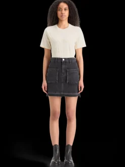 Outlet Scotch & Soda FLOCK AOP REGULAR FIT T-SHIRT SoftIce